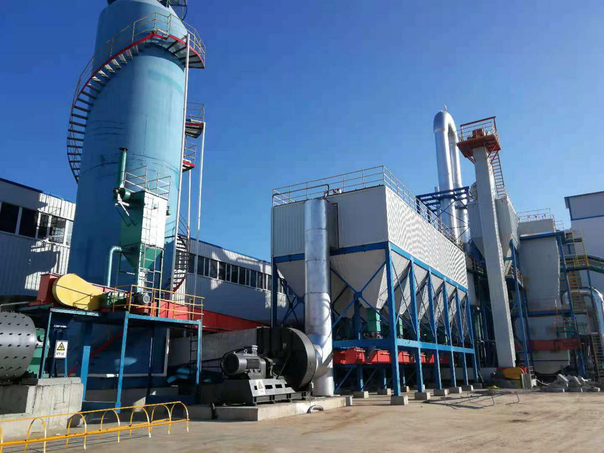 Application achievements of supporting hot blast stove in gypsum industry